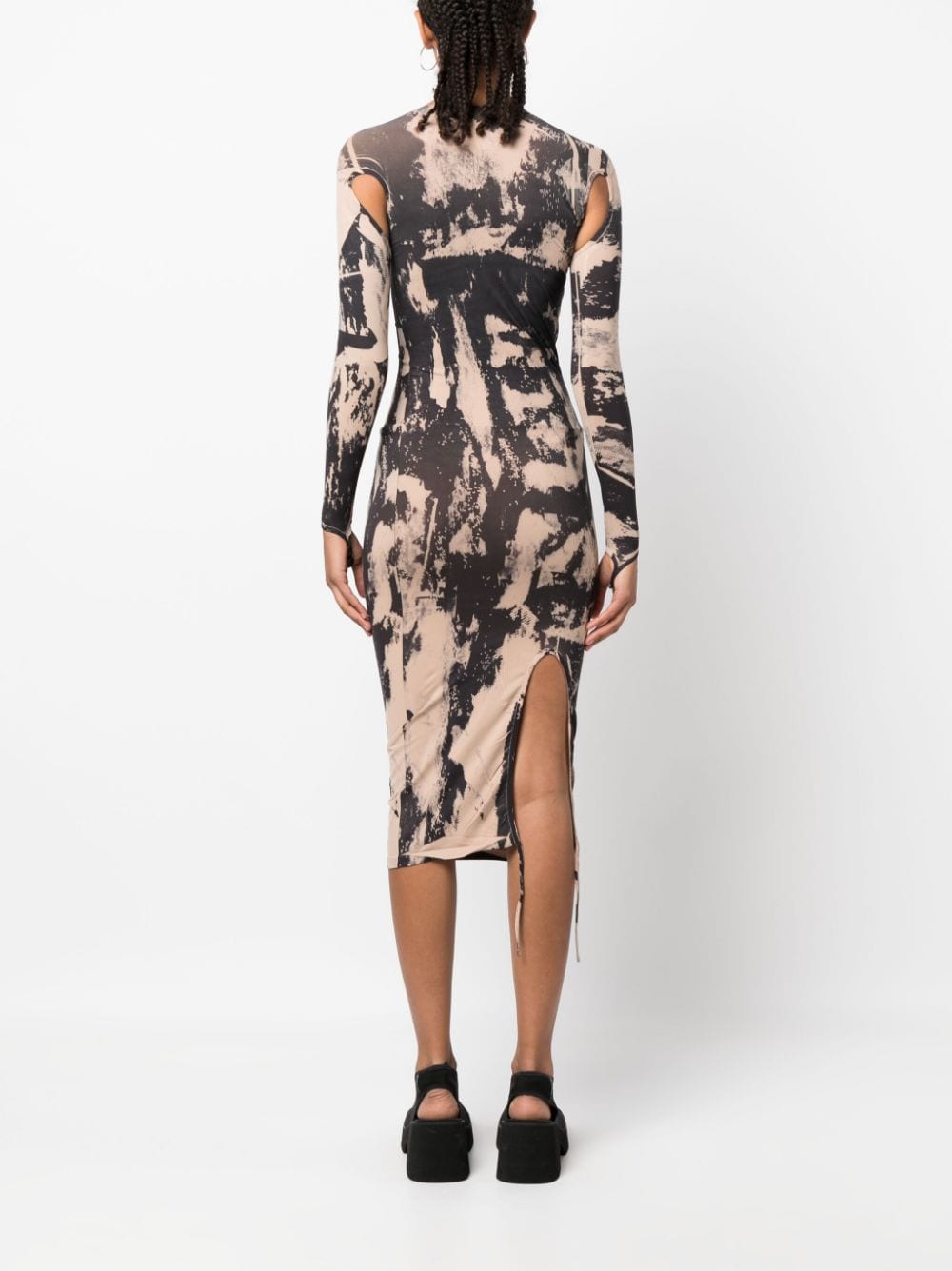 PRINTED SCULPTING JERSEY CUT