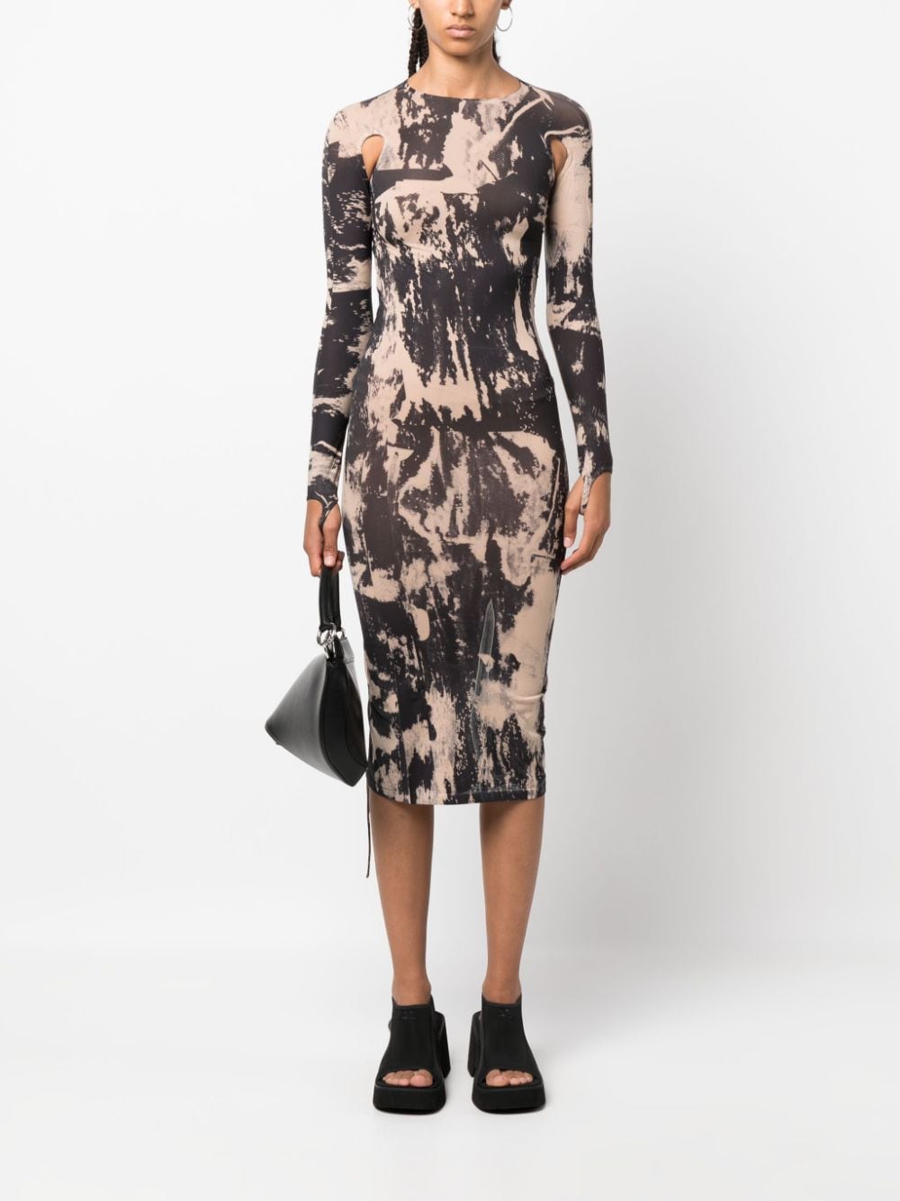 PRINTED SCULPTING JERSEY CUT