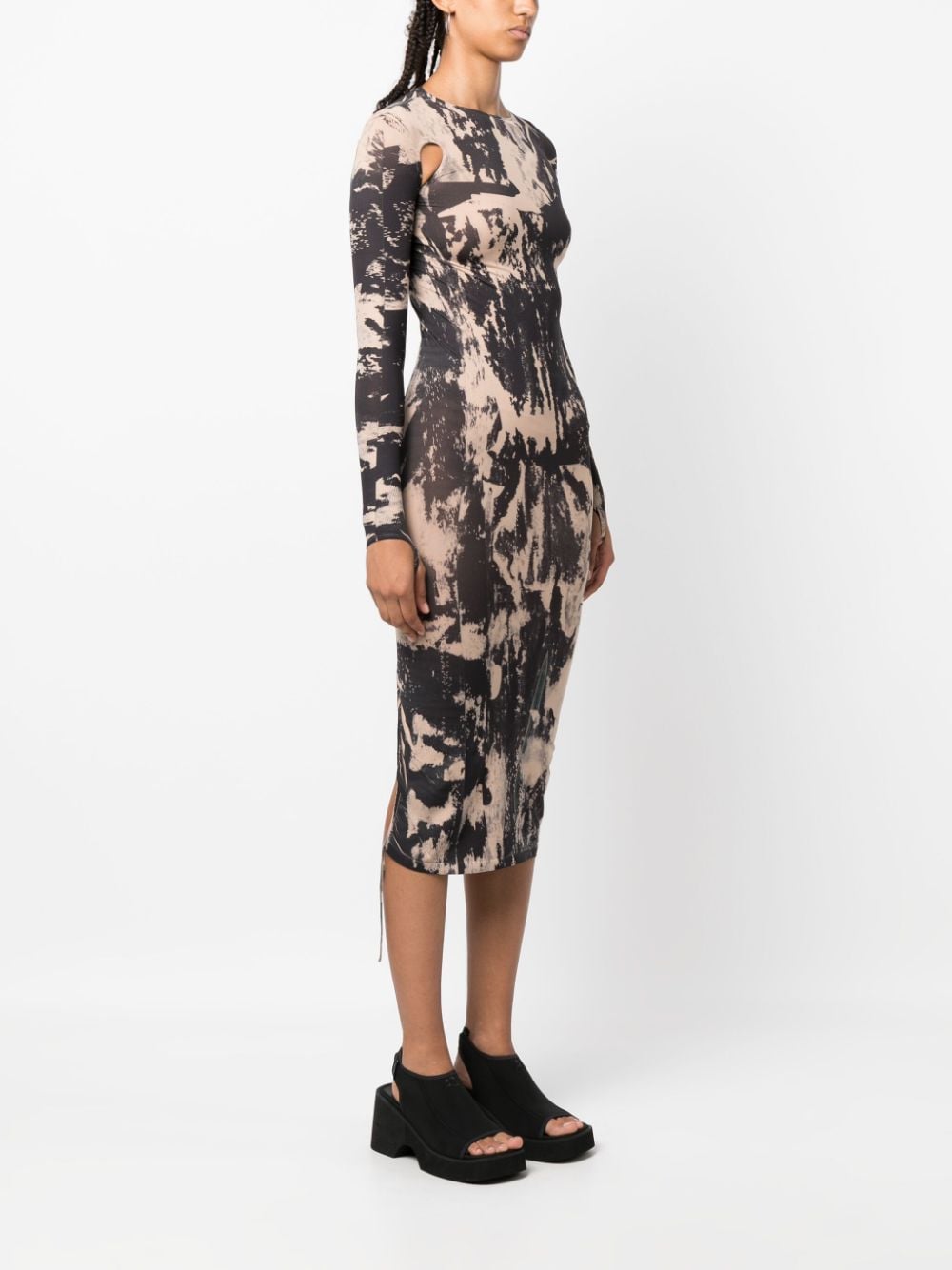 PRINTED SCULPTING JERSEY CUT