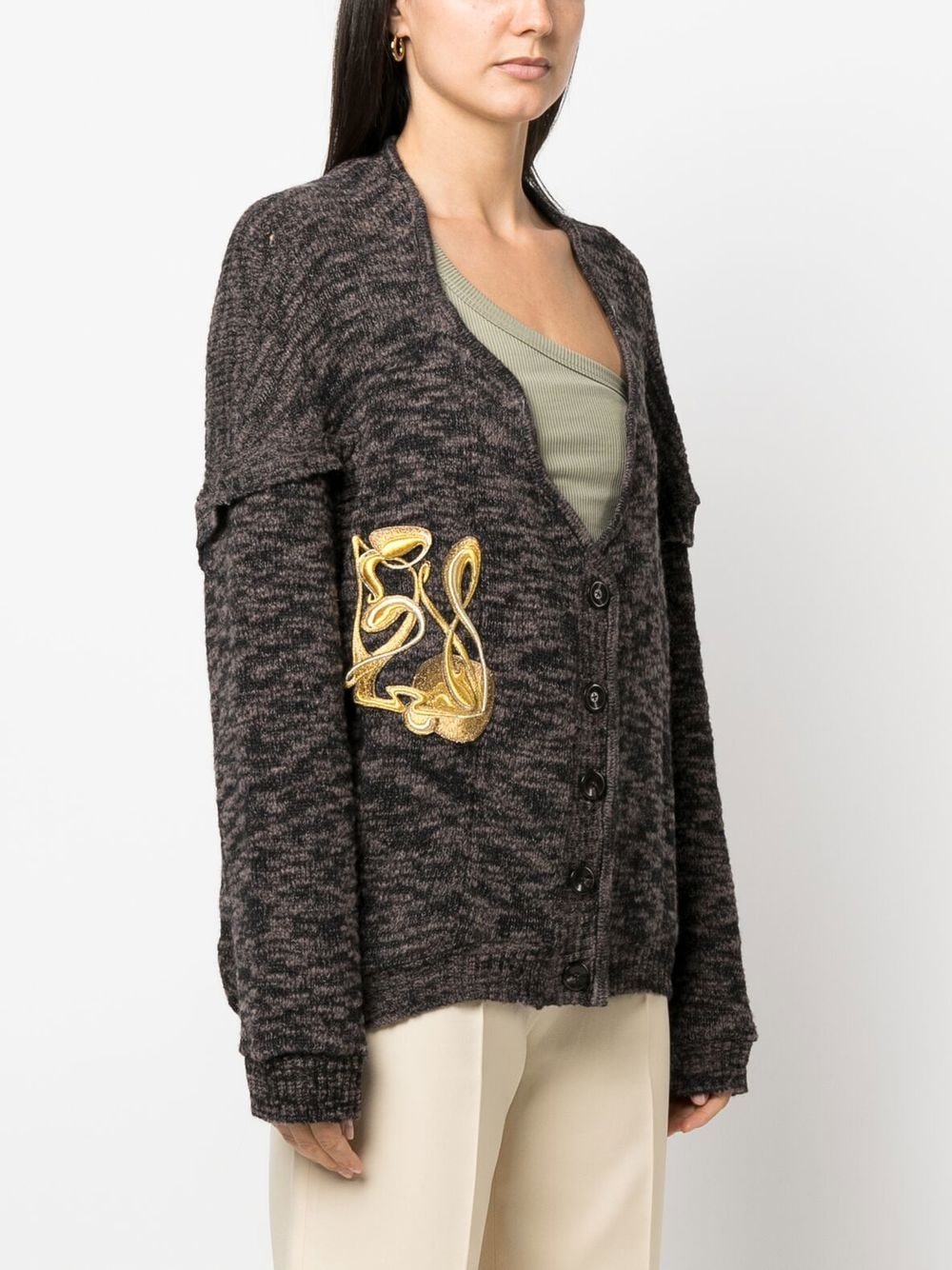 LIBERTY CARDIGAN WITH EMBROIDERY