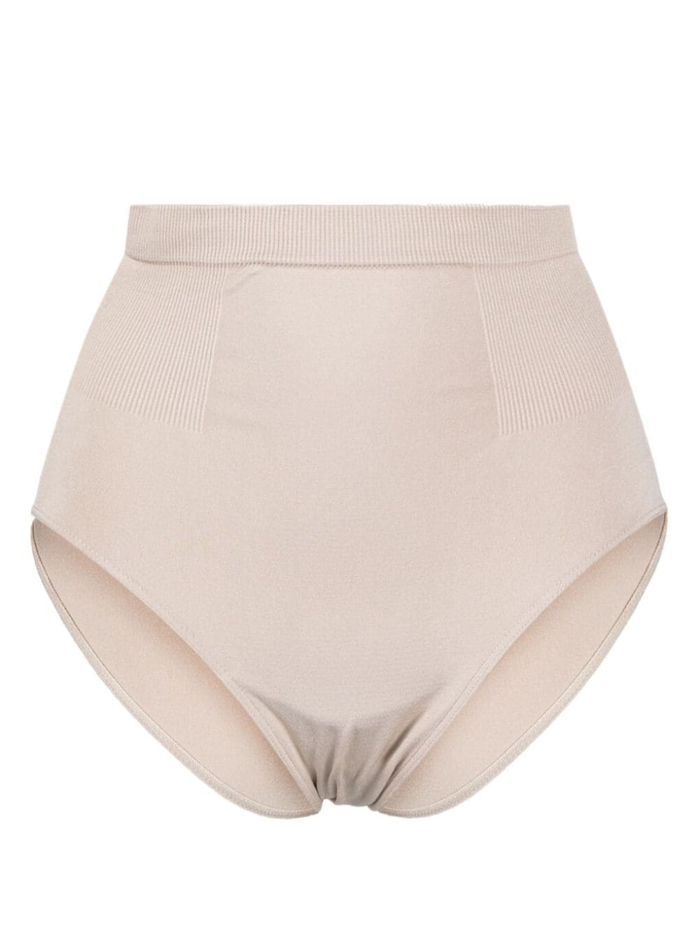 High-Waisted Ribbed Briefs