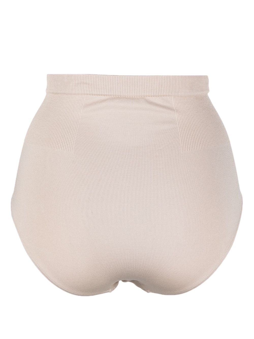 High-Waisted Ribbed Briefs