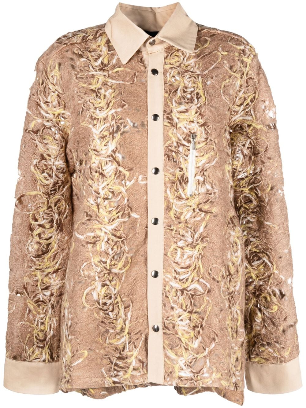 DOOMBOH SHIRT JACKET WITH CHEST POCKET