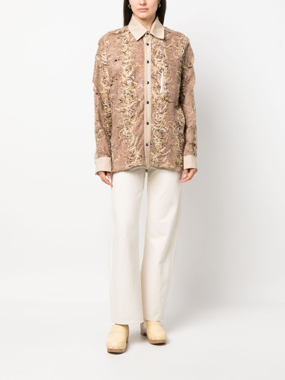 DOOMBOH SHIRT JACKET WITH CHEST POCKET