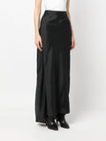 contemporary habotai couture skirt