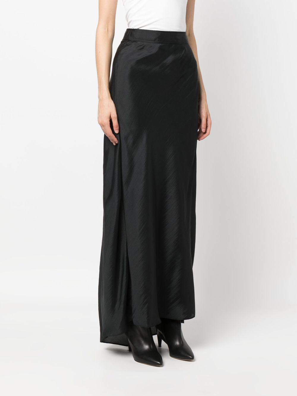 contemporary habotai couture skirt