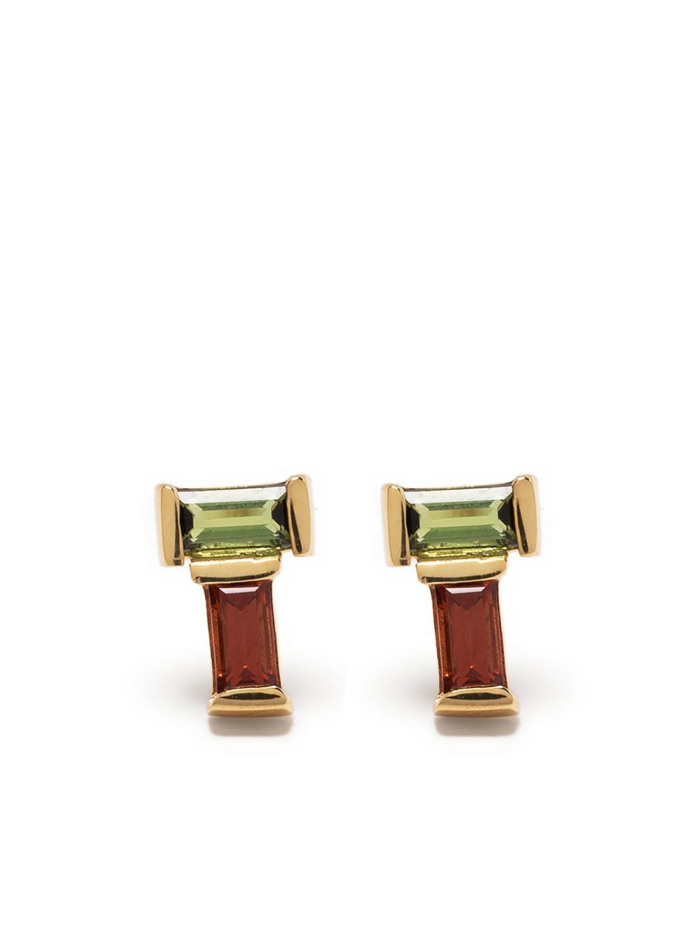 EARRINGS PAIR TU Y YO BAGUETTE TV+GT