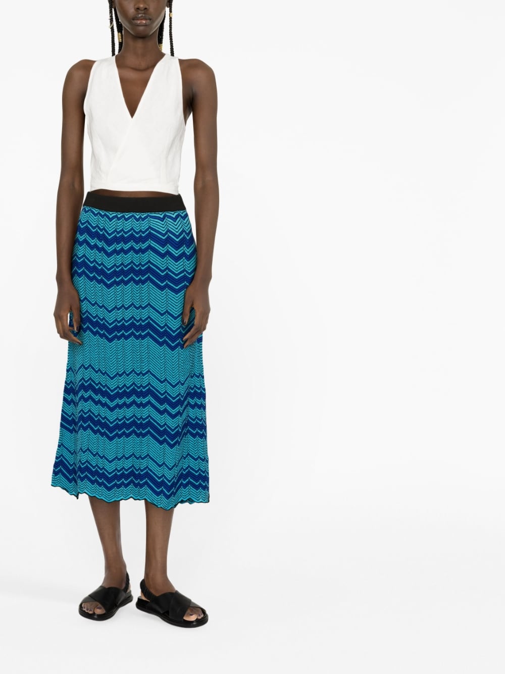 PALM KNIT SKIRT