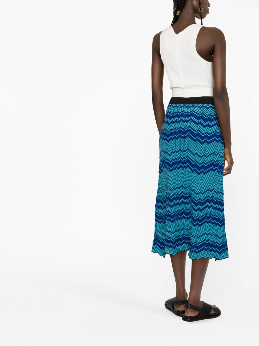 PALM KNIT SKIRT
