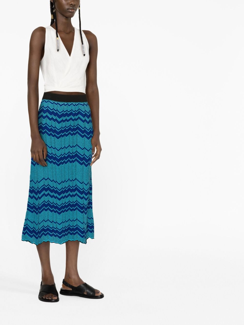 PALM KNIT SKIRT