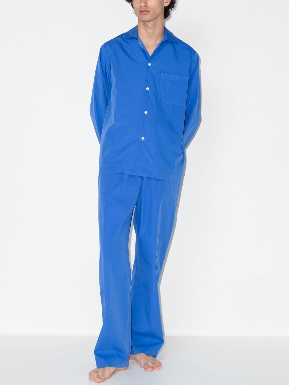 Unisex Sleepwear (Poplin) Long Sleeve Shirts