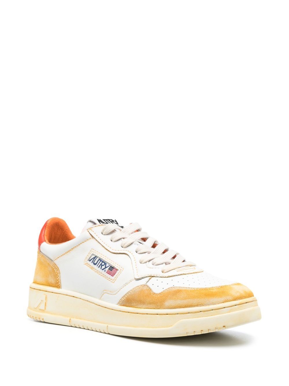 SUP VINT LOW MAN YELLOW/LEAT