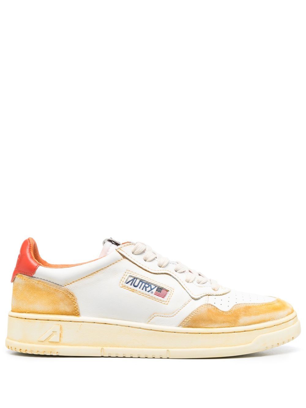 SUP VINT LOW MAN YELLOW/LEAT