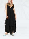 DRESS WITH MULTI PANEL SKIRT