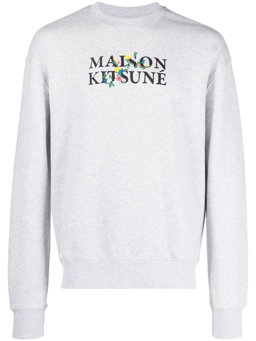 MAISON KITSUNE FLOWERS COMFORT SWEATSHIRT