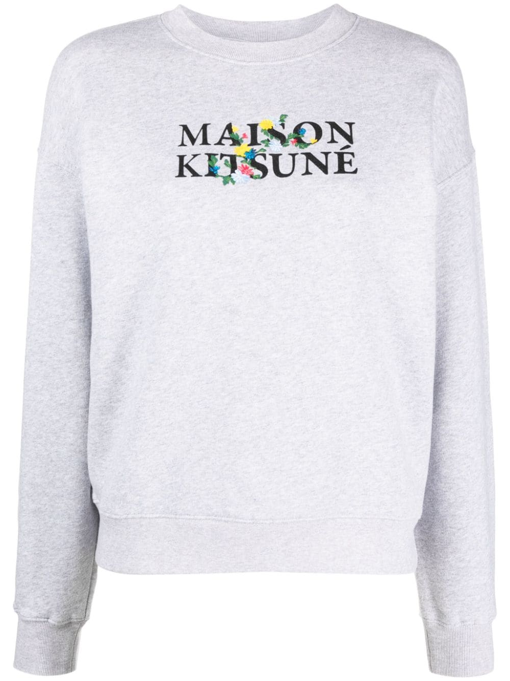 MAISON KITSUNE FLOWERS COMFORT SWEATSHIRT