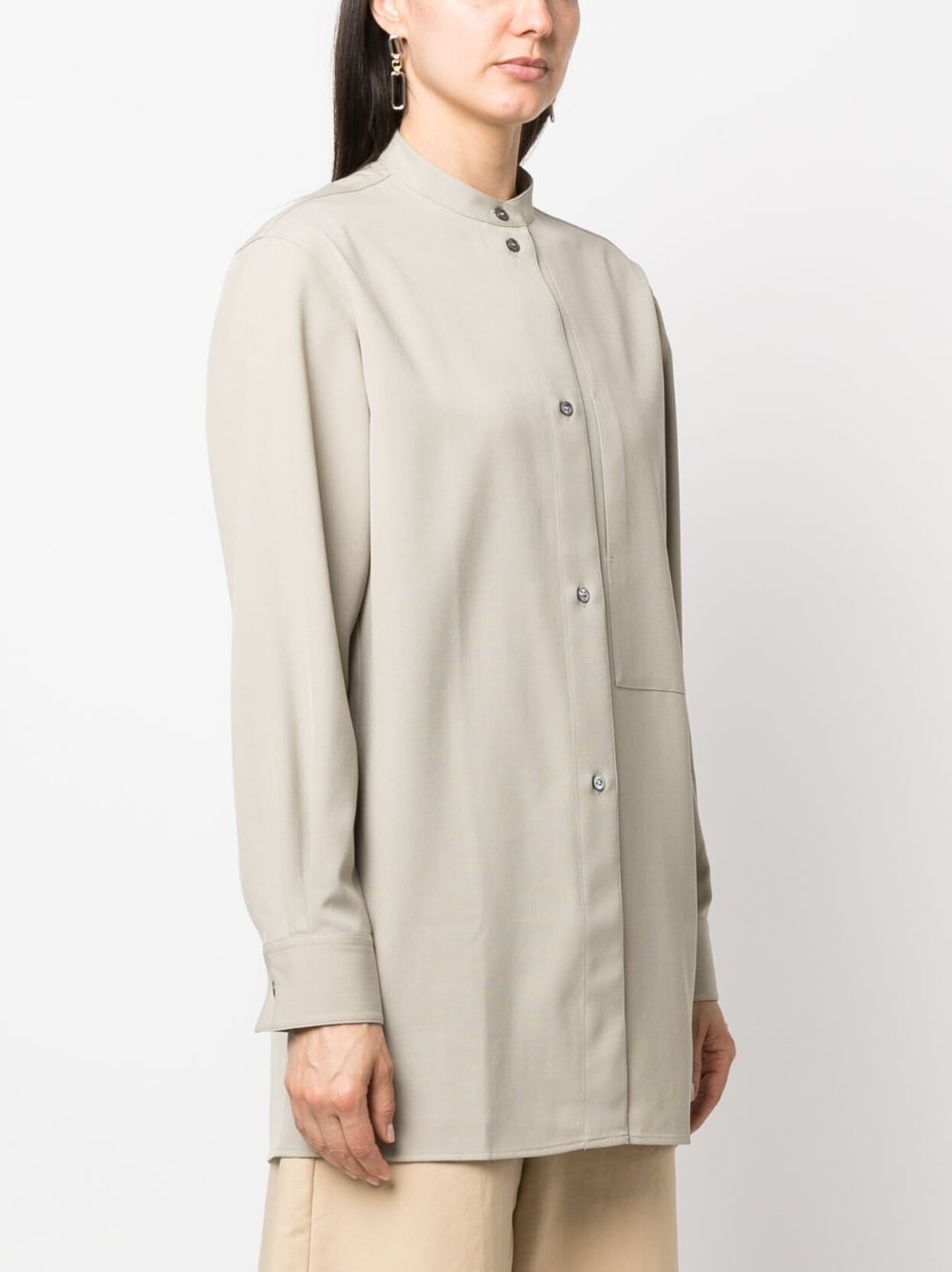 LONG SHIRT WITH POCKET