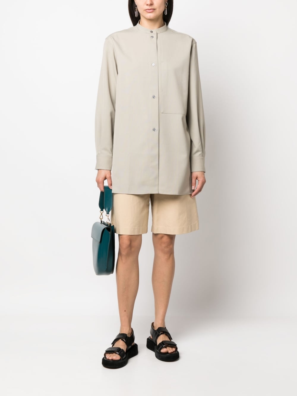 LONG SHIRT WITH POCKET