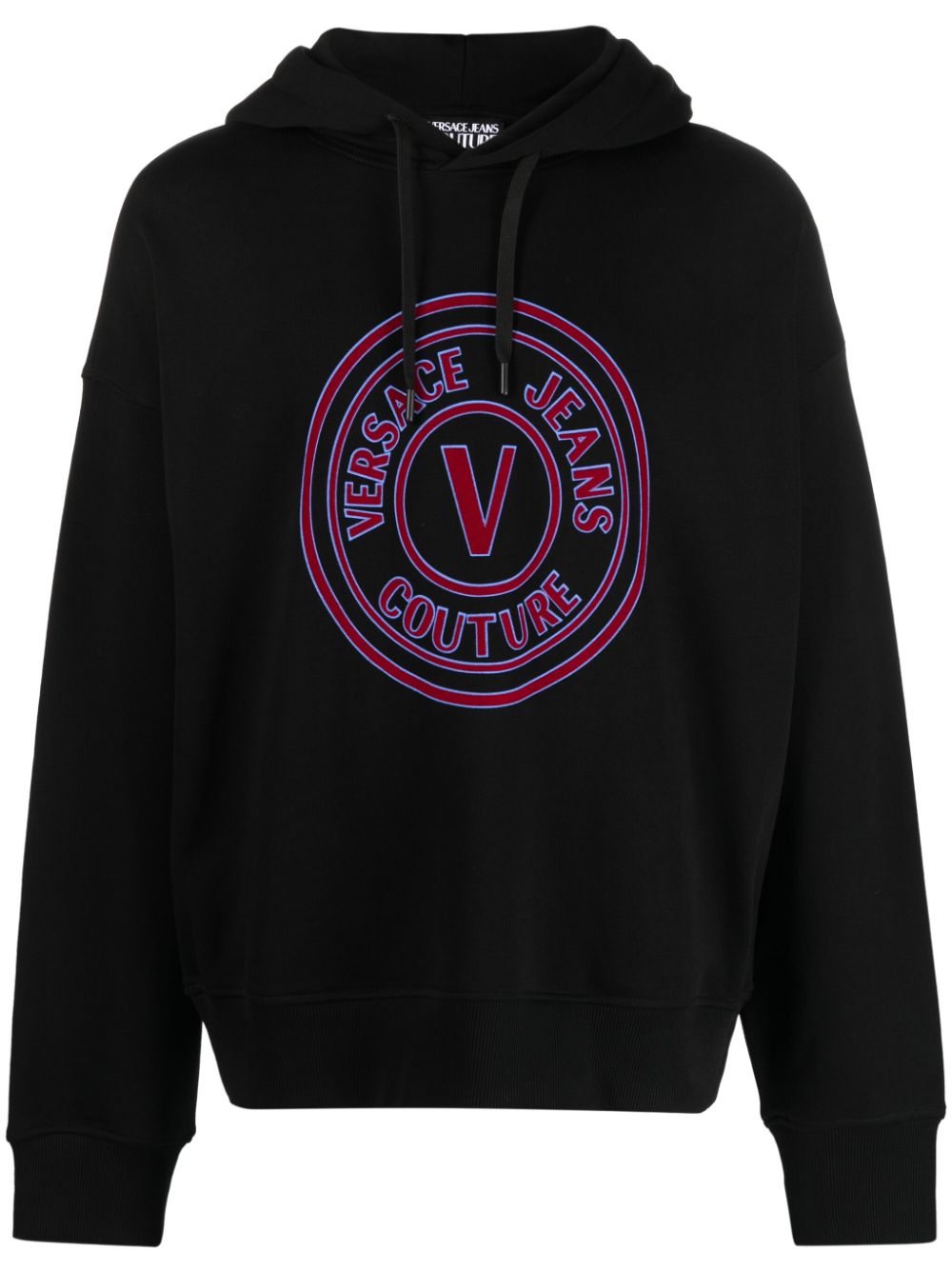 O V-EMBLEM FLOCK SWEATSHIRTS