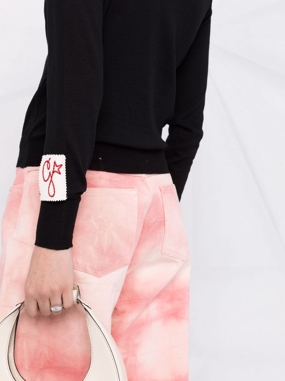 GOLDEN W`S REGULAR KNIT CREW NECK LIGHT WOOL MERINO