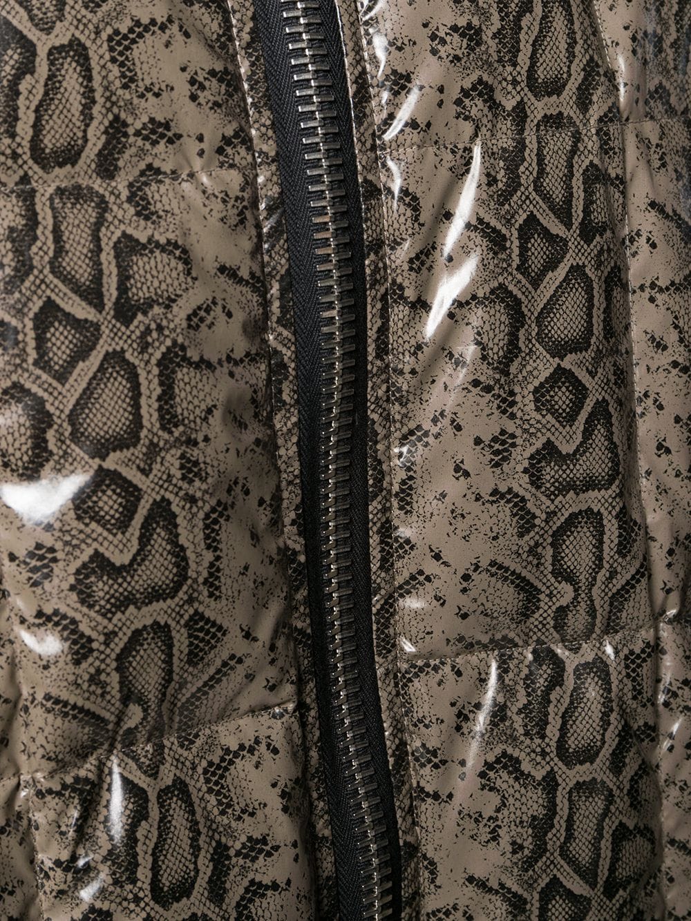 Cropped Trapeze Puffer Coat