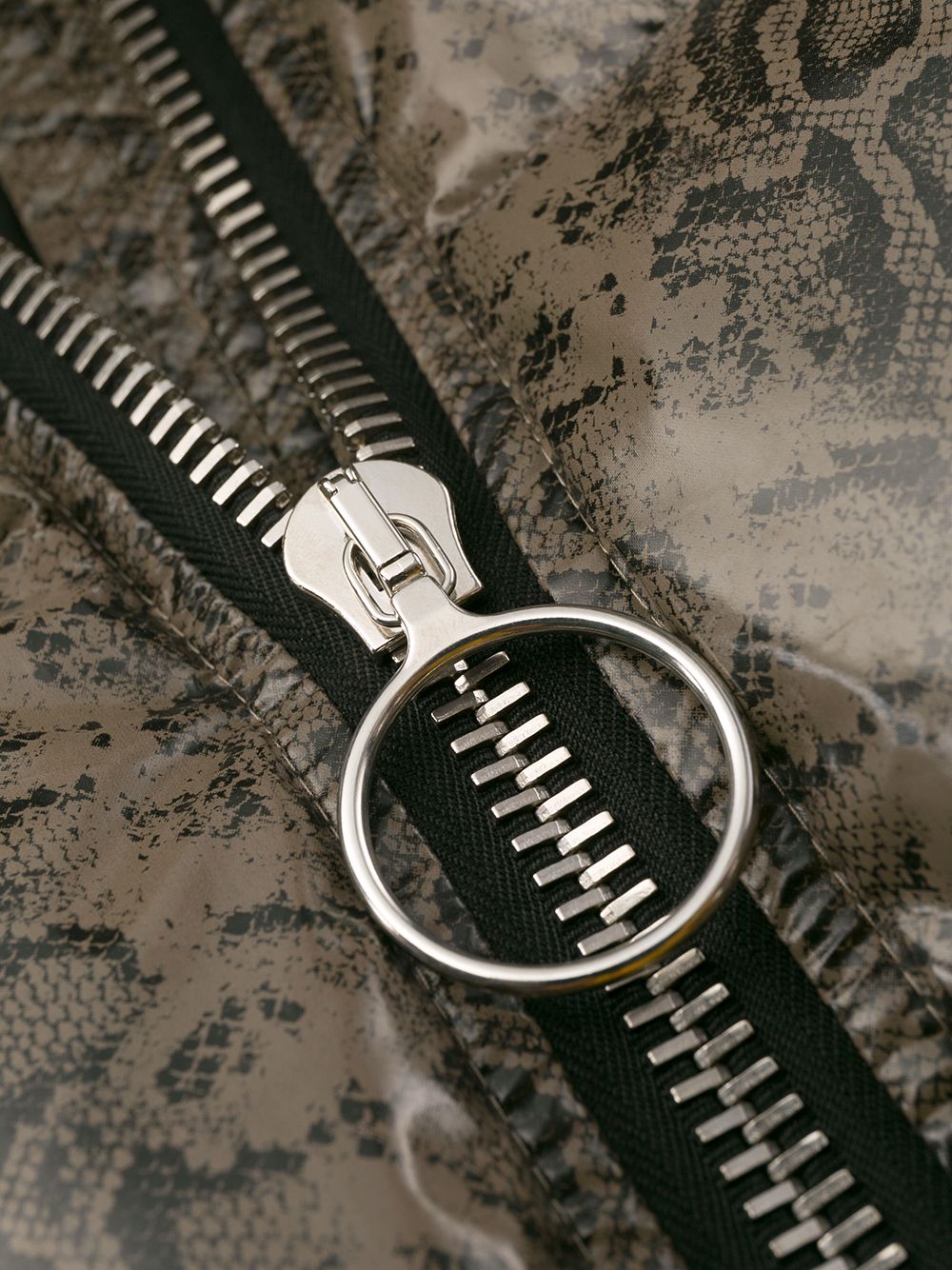 Cropped Trapeze Puffer Coat