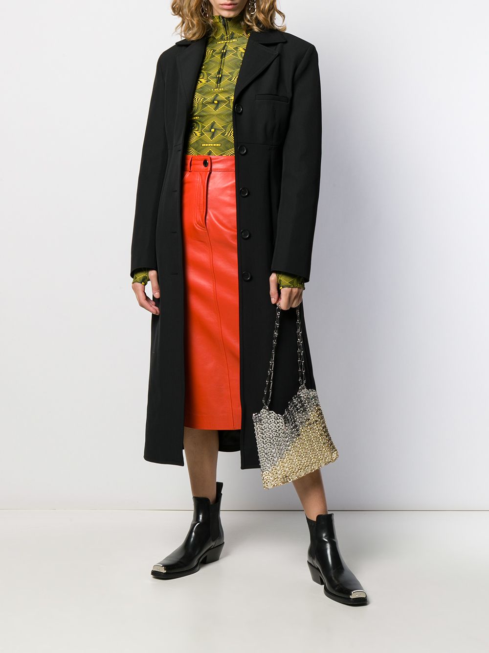 WAISTED STRUCTURED COAT