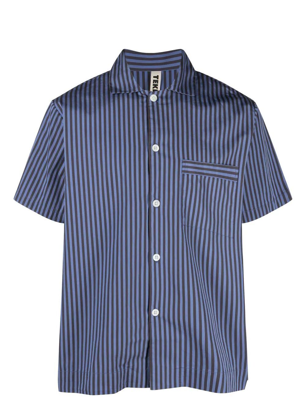 Cotton Poplin - Pyjamas Short Sleeve Shirt