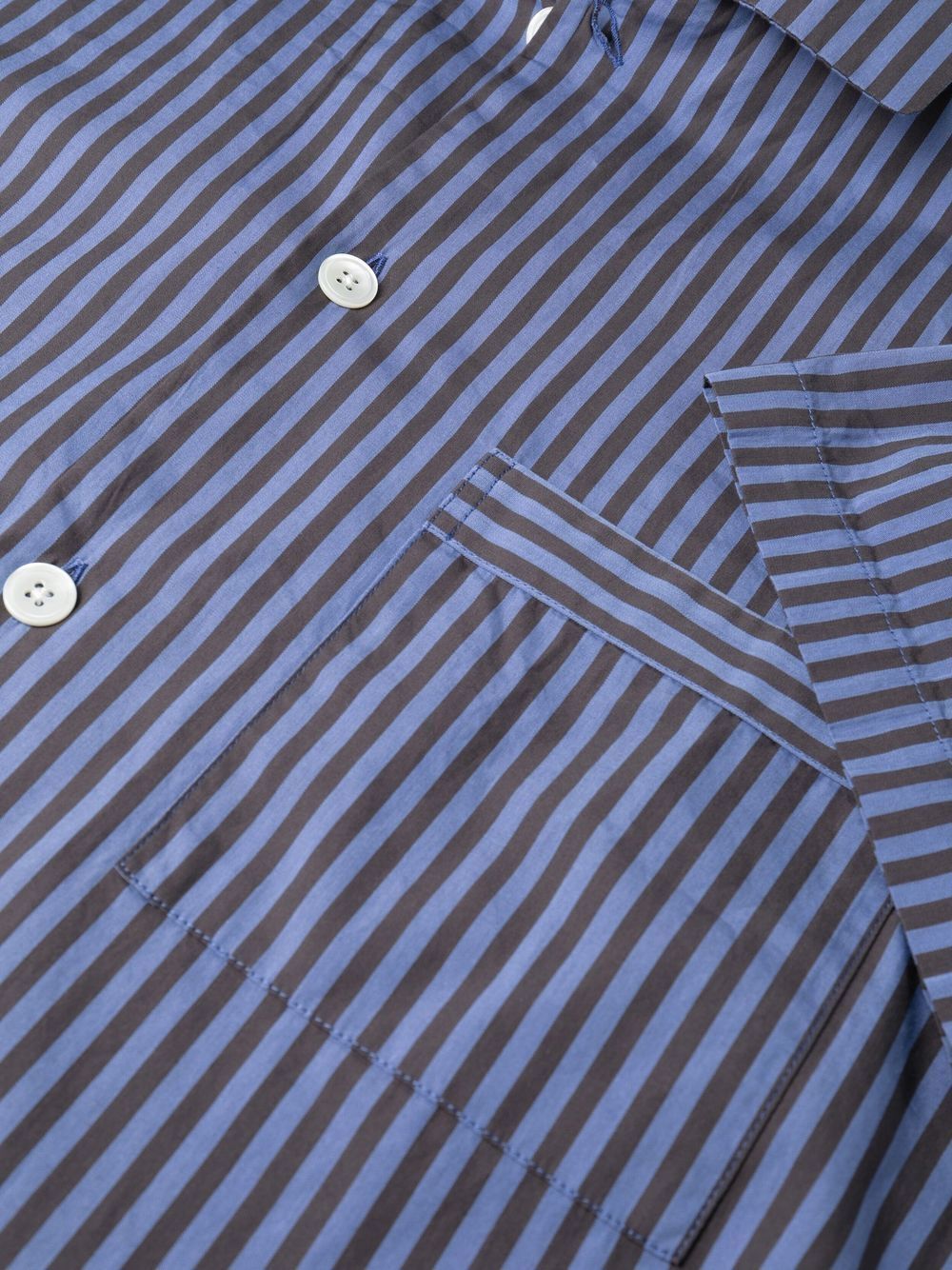 Cotton Poplin - Pyjamas Short Sleeve Shirt