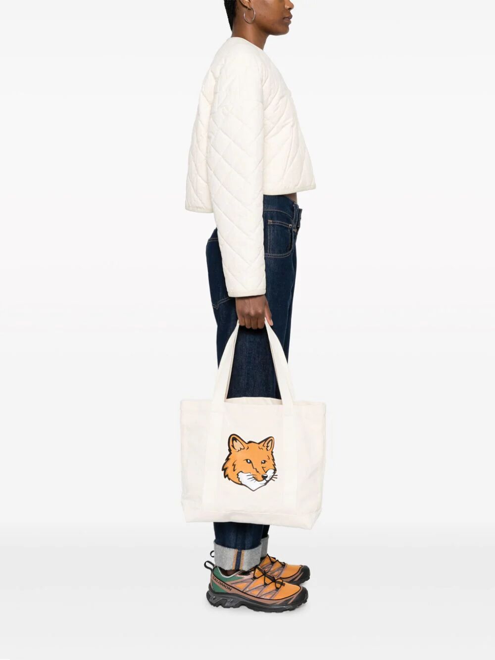 FOX HEAD TOTE BAG