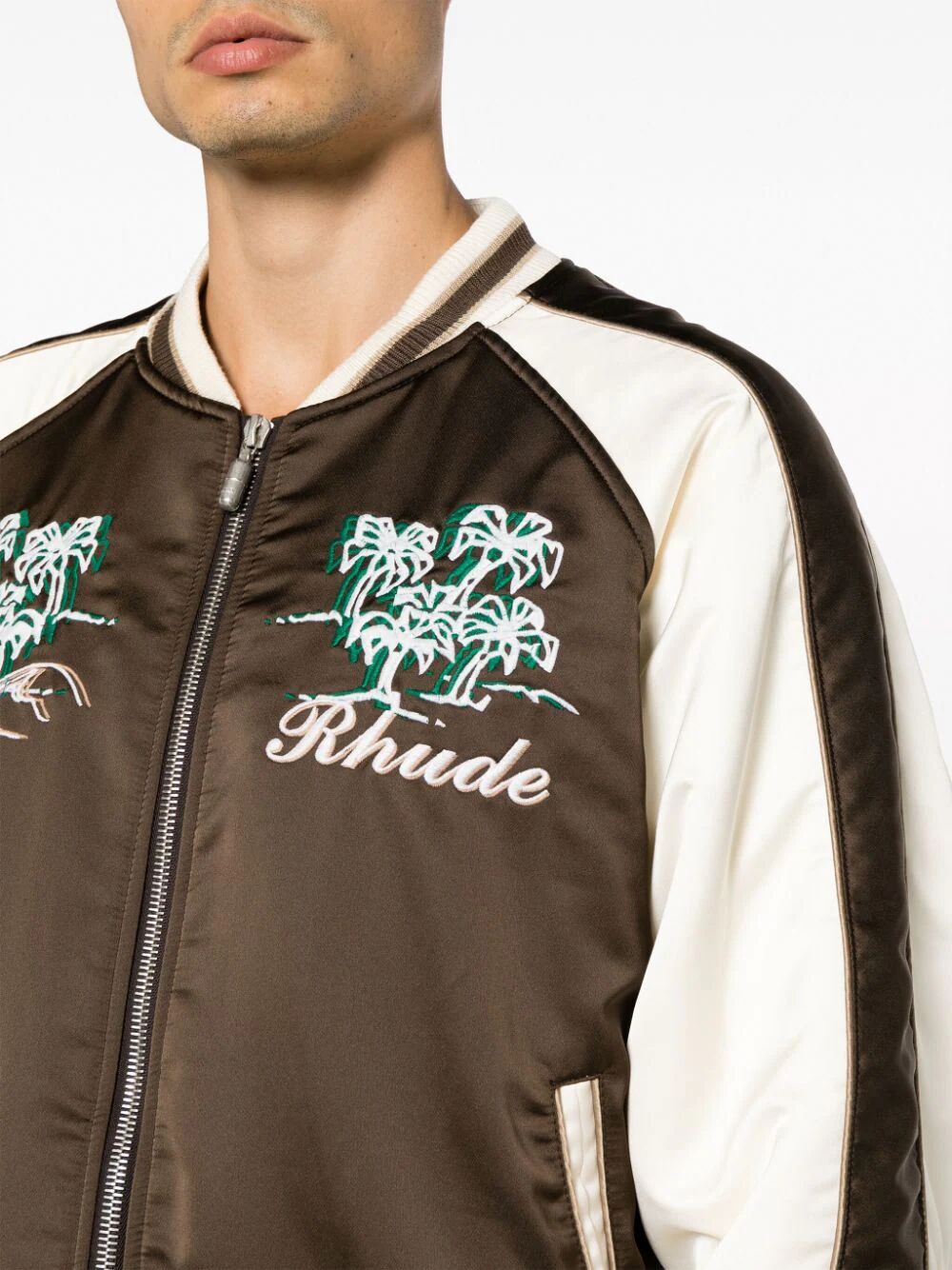 CREPE SATIN SOUVENIER JACKET