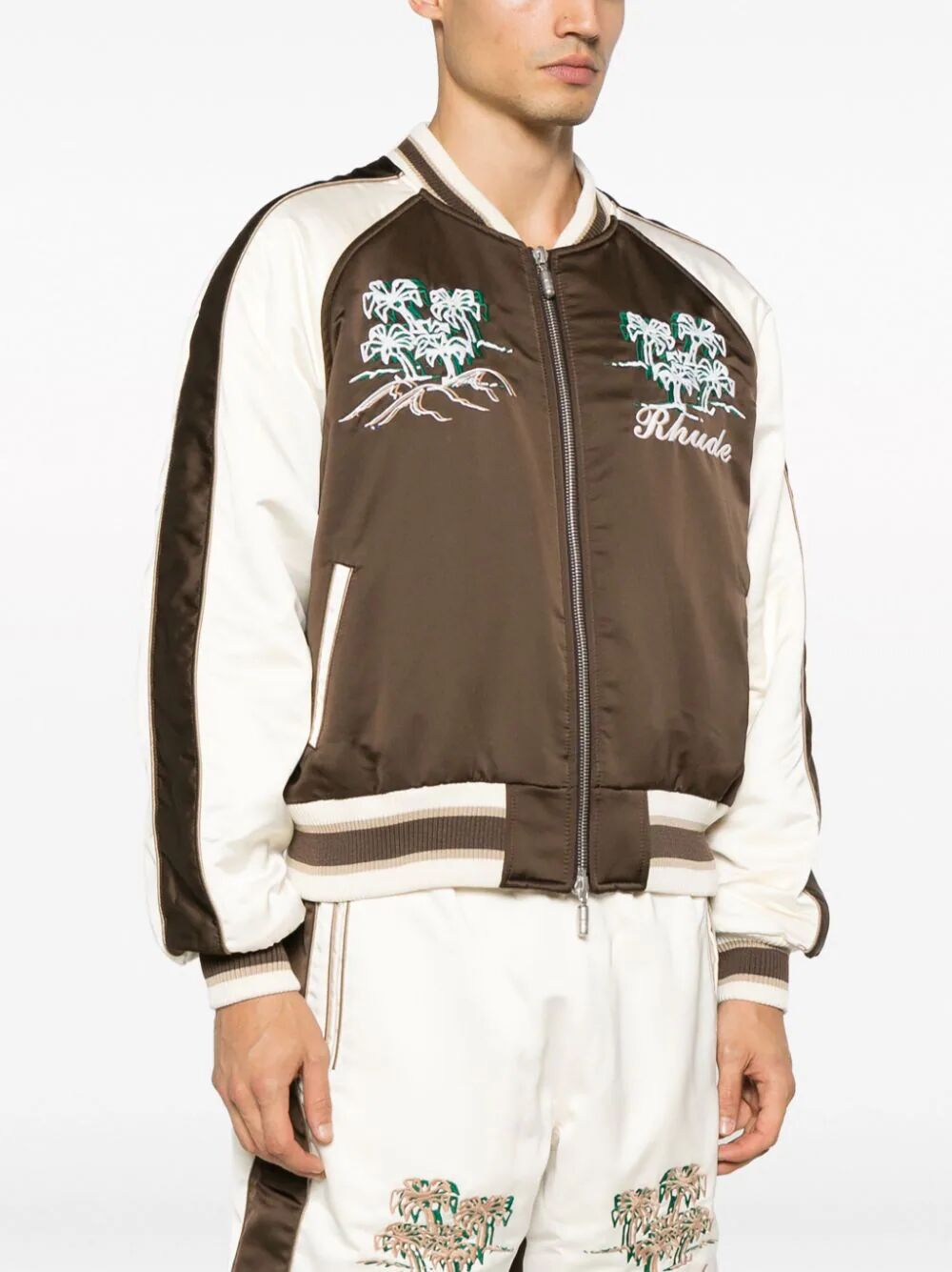 CREPE SATIN SOUVENIER JACKET