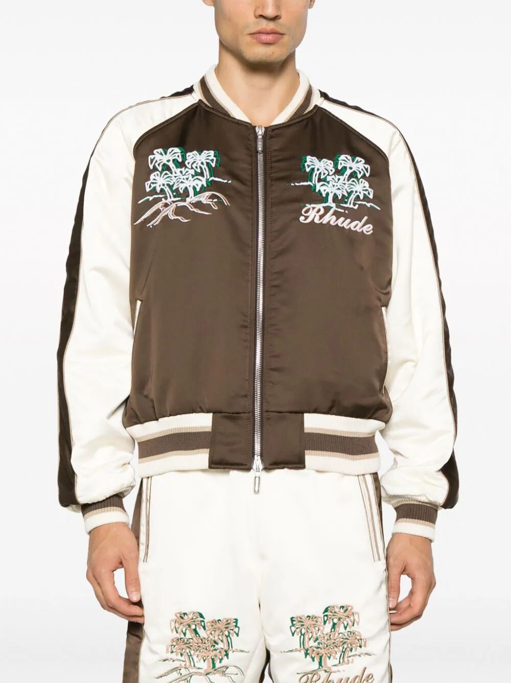 CREPE SATIN SOUVENIER JACKET
