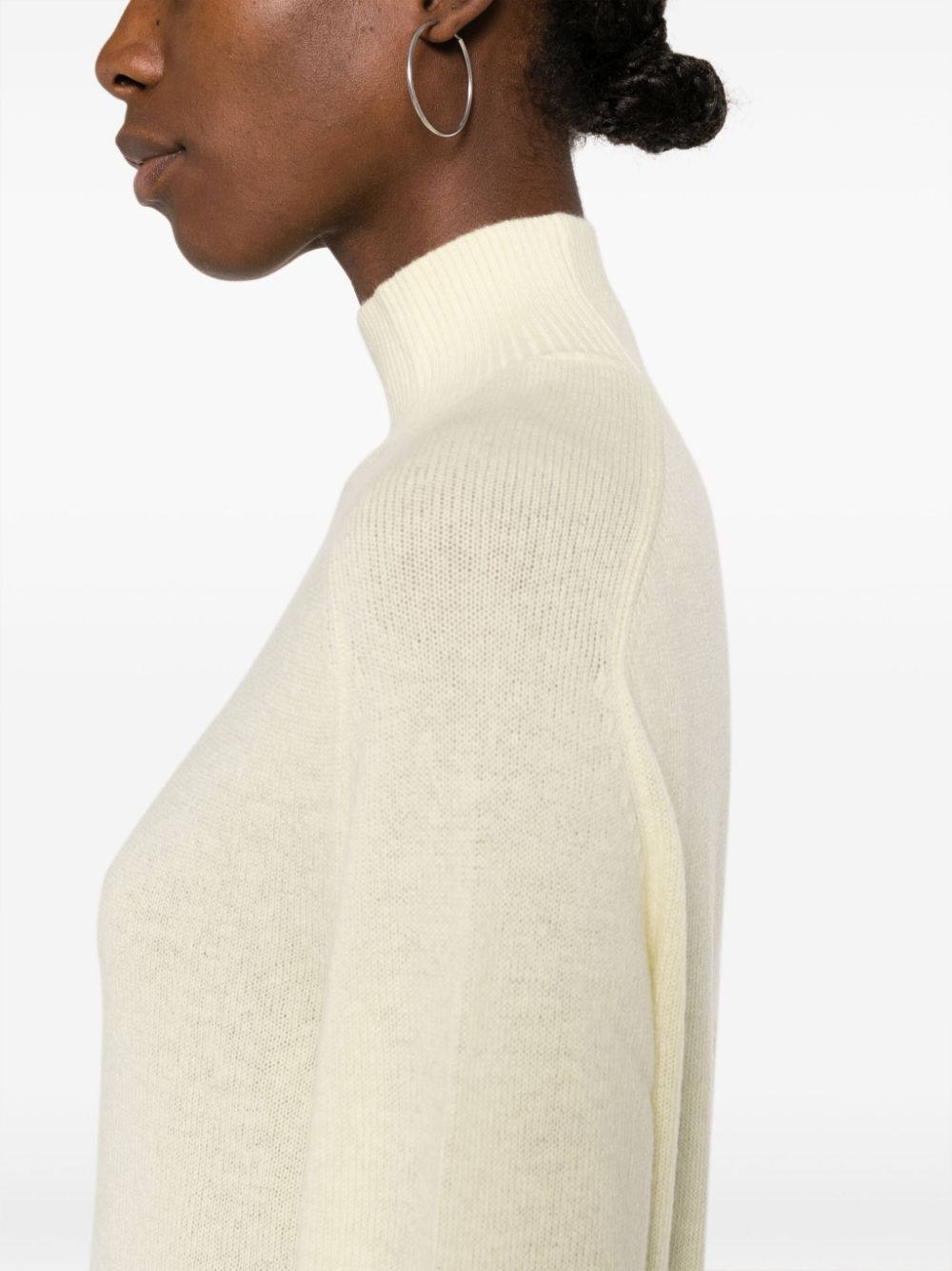 cashmere wool turtle neck sweater