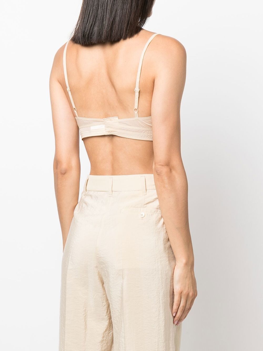 SEE-THROUGH STITCH BRA-TOP