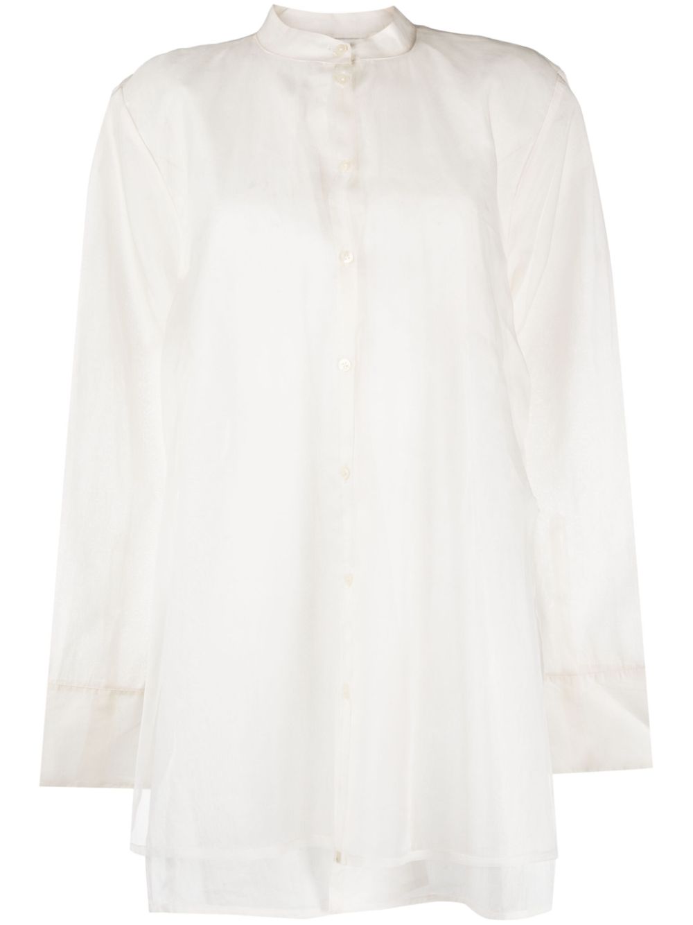 Double layered organza top