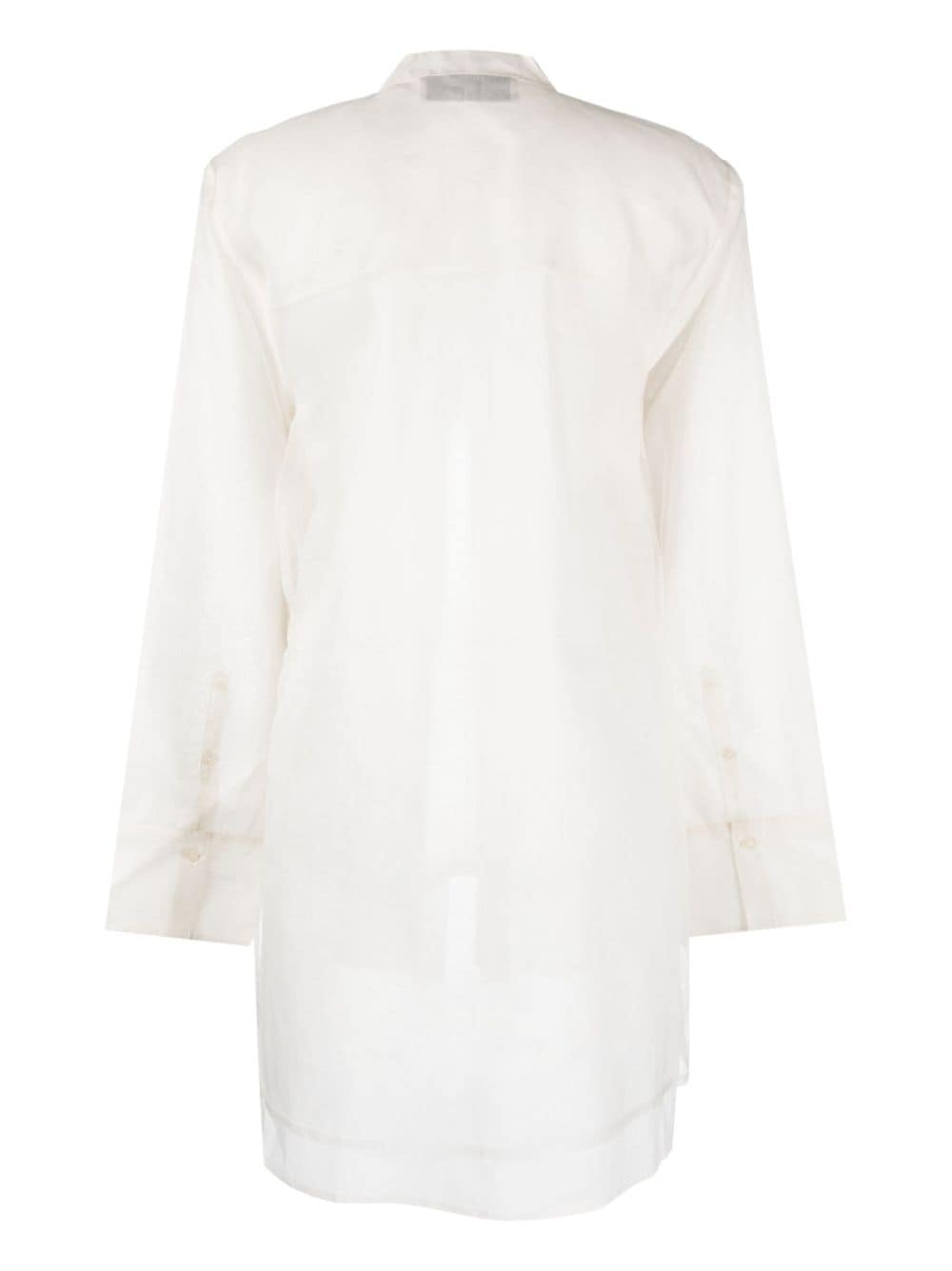 Double layered organza top