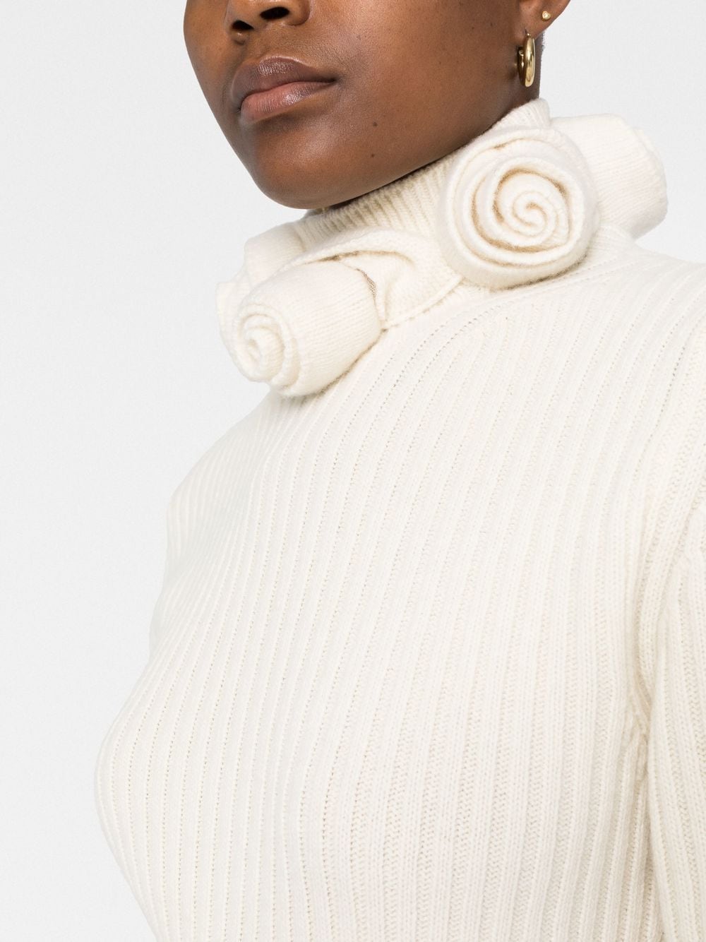 ABITO MAGLIA C/ROSA