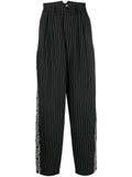 UNISEX PINSTRIPE TROUSERS WOVEN