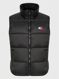 TJW REVERSE MONOGRAM PUFFER VEST