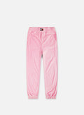 TJW VELOUR BADGE SWEATPANT
