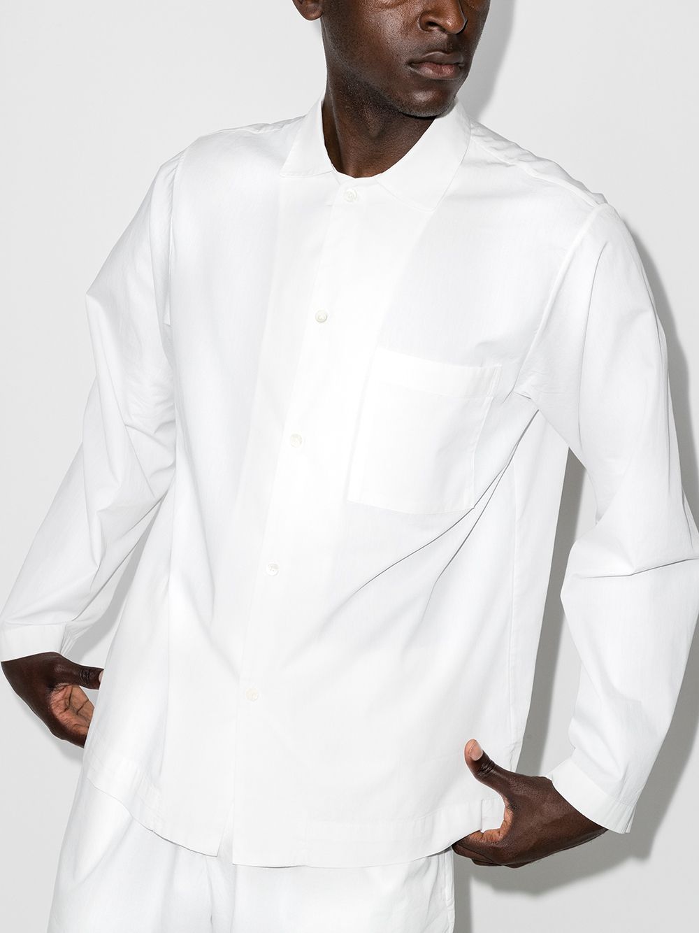 Unisex Sleepwear (Poplin) Long Sleeve Shirts
