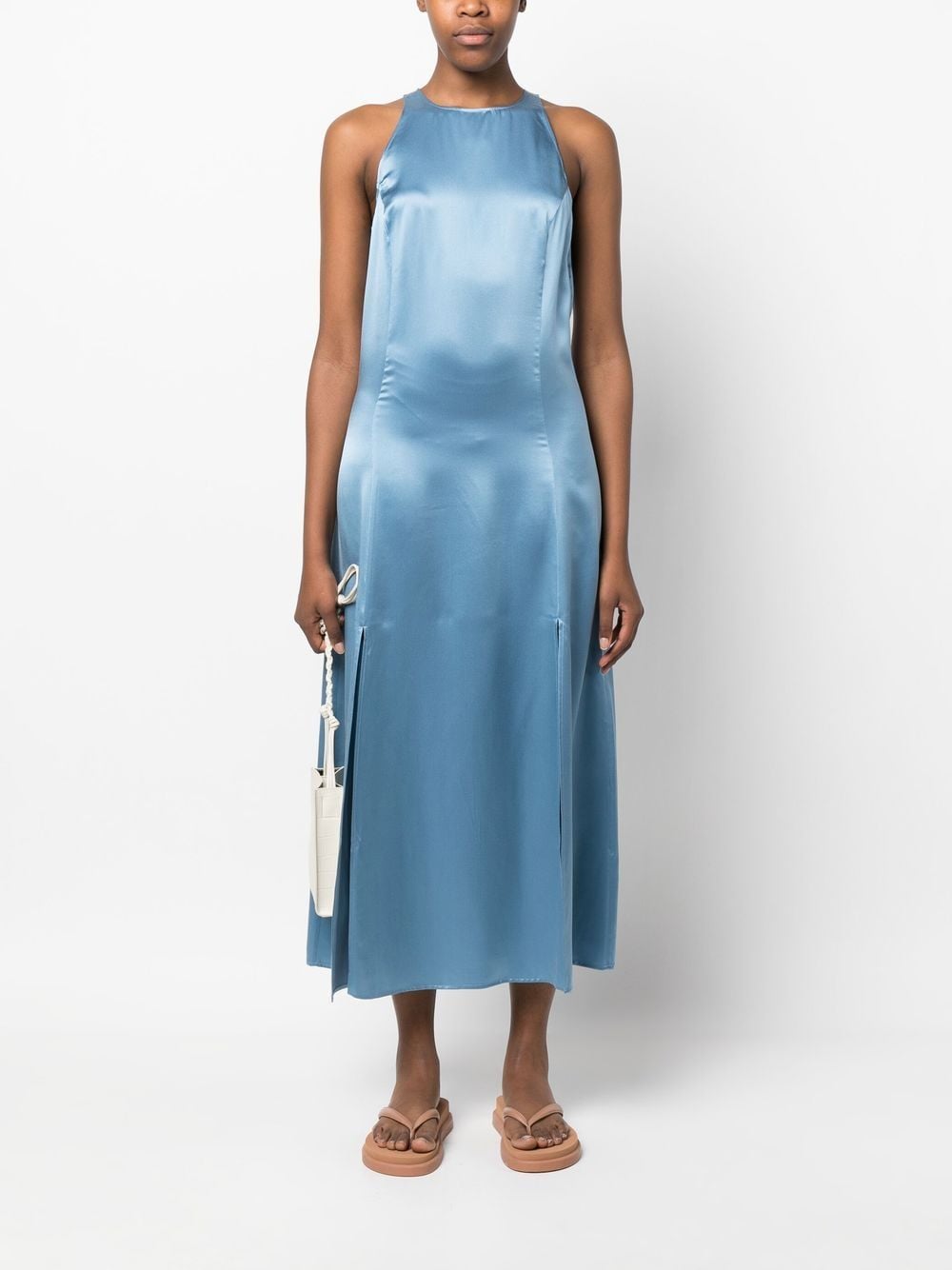 LONG SLEEVELESS DRESS