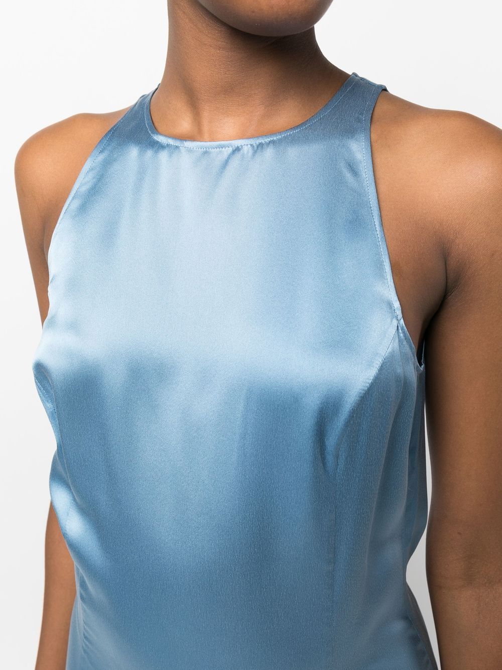 LONG SLEEVELESS DRESS