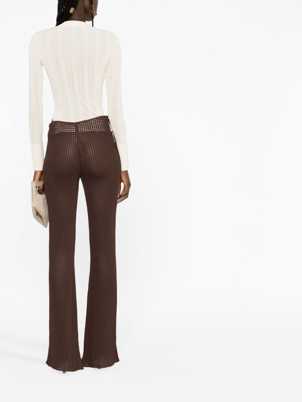 WAIST FLARE PANTS