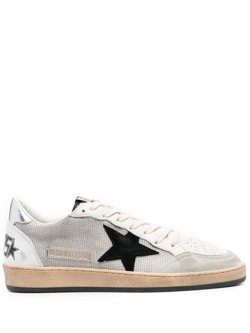 BALL STAR NET UPPER SUEDE STAR LAMINATED HEEL CRACK SPUR