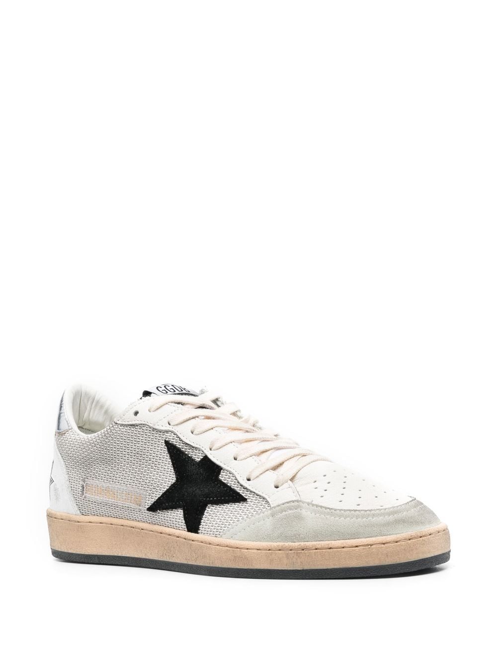 BALL STAR NET UPPER SUEDE STAR LAMINATED HEEL CRACK SPUR