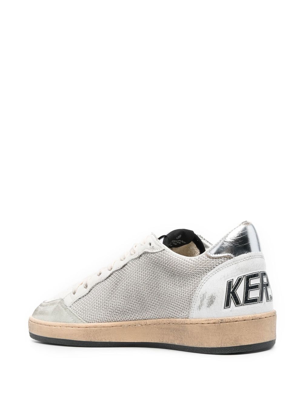 BALL STAR NET UPPER SUEDE STAR LAMINATED HEEL CRACK SPUR