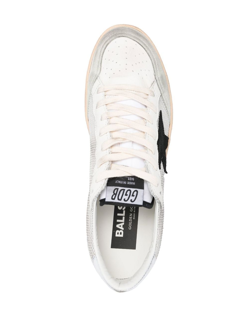 BALL STAR NET UPPER SUEDE STAR LAMINATED HEEL CRACK SPUR