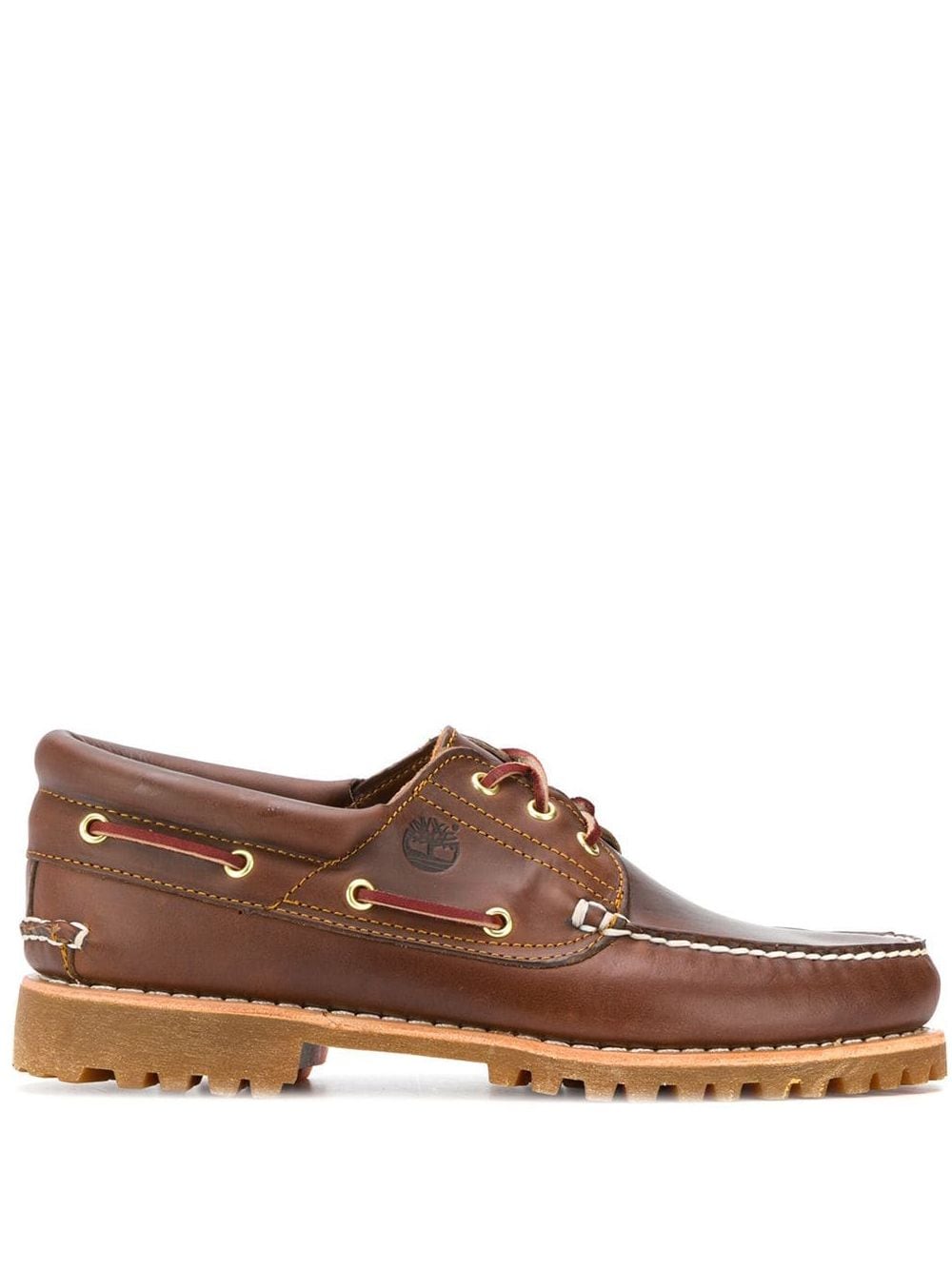 AUTH BOAT SHOE MDBRN